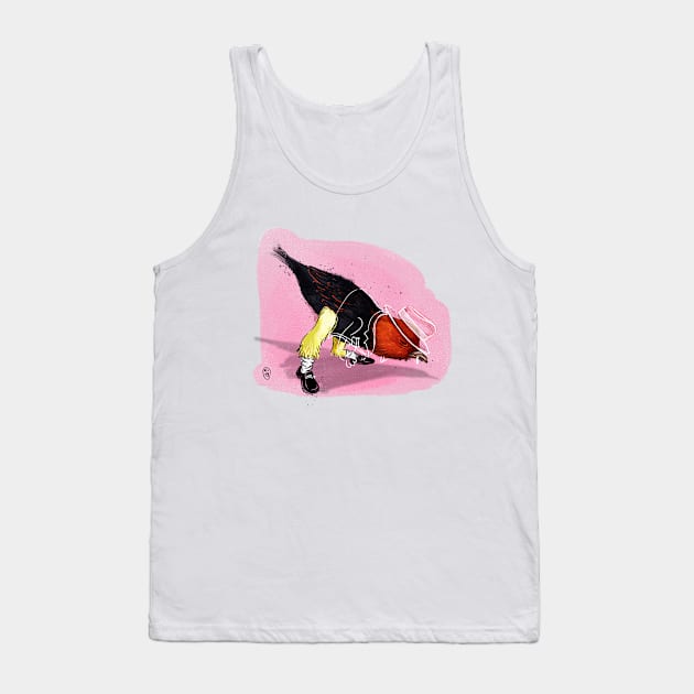 Dancing Bird Tank Top by casolin